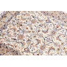 Tappeto Ghom Seta Persia 58x83 Avorio Blu Pesca