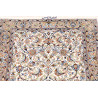 Tappeto Ghom Seta Persia 58x83 Avorio Blu Pesca