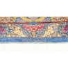 Tappeto Ghom Seta Persia 59x90 Blu Zaffiro Oro