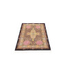 Tappeto Ghom Seta Persia 78x128 Blu Notte Oro R
