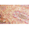 Tappeto Ghom Seta Persia 80x121 Crema Viola Bor