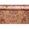 Tappeto Ghom Seta Persia 80x121 Crema Viola Bor
