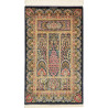 Tappeto Ghom Seta Persia 57x97 Blu Notte Oro An
