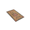 Tappeto Ghom Seta Persia 57x97 Blu Notte Oro An