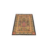 Tappeto Ghom Seta Persia 57x97 Blu Notte Oro An