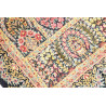 Tappeto Ghom Seta Persia 57x97 Blu Notte Oro An