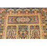 Tappeto Ghom Seta Persia 57x97 Blu Notte Oro An