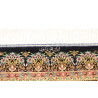 Tappeto Ghom Seta Persia 57x97 Blu Notte Oro An