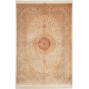 Tappeto Ghom Seta Persia 161x237 Crema Oro Ross