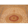 Tappeto Ghom Seta Persia 161x237 Crema Oro Ross