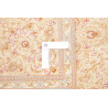 Tappeto Ghom Seta Persia 161x237 Crema Oro Ross