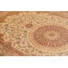 Tappeto Ghom Seta Persia 160x243 Crema Beige Te