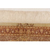 Tappeto Ghom Seta Persia 160x243 Crema Beige Te