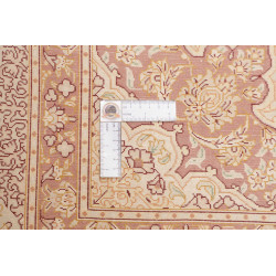 Tappeto Ghom Seta Persia 160x243 Crema Beige Te