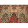 Tappeto Ghom Seta Persia 139x200 Blu Notte Ross