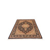 Tappeto Ghom Seta Persia 136x192 Blu Navy Oro B