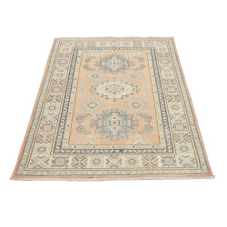 Tappeto Kazak Afghanistan 102x147 Rosa Chiaro B