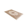 Tappeto Ghom Seta Persia 130x197 Avorio Crema B