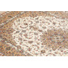 Tappeto Ghom Seta Persia 130x197 Avorio Crema B