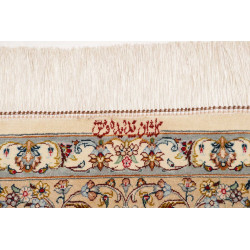 Tappeto Ghom Seta Persia 130x197 Avorio Crema B