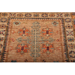 Tappeto Kazak Fine Pakistan 80x248 Beige Sabbia