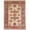 Tappeto Kazak Fine Pakistan 150x200 Crema Rosso