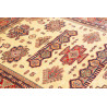 Tappeto Kazak Fine Pakistan 150x200 Crema Rosso