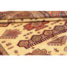 Tappeto Kazak Fine Pakistan 150x200 Crema Rosso