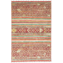 Tappeto Samarkand Pakistan 124x184 Rosso Terrac