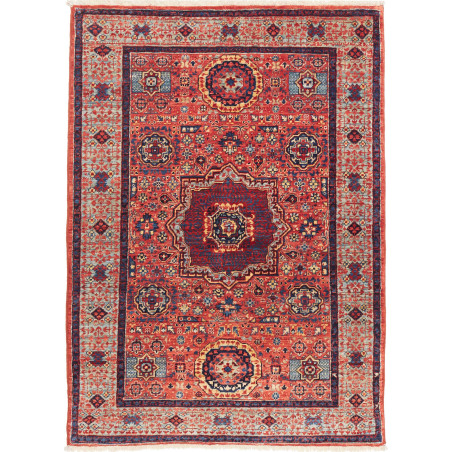 Tappeto Mamlouk Pakistan 84x120 Rosso Terracott