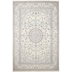 Nain 9la 187x290 Cm Nain 9la, Persia, Hand-carded Wool And