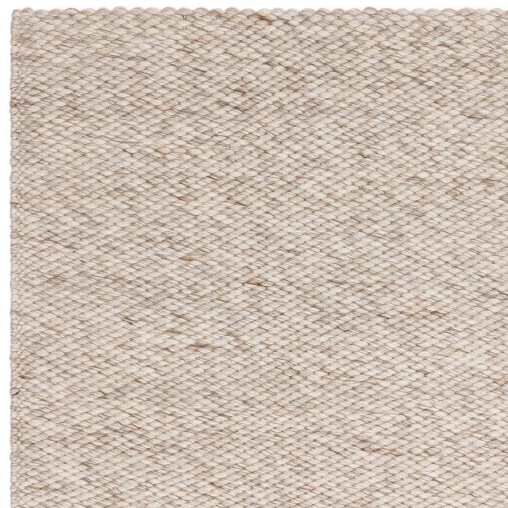 Rug Zander plain natural beige with neutral unde