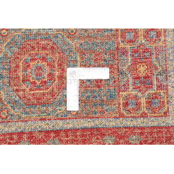 Tappeto Mamlouk Pakistan 79x127 Rosso Petrolio