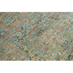 Tappeto Mamlouk Pakistan 79x122 Verde Petrolio