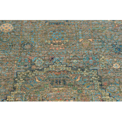 Tappeto Mamlouk Pakistan 79x122 Verde Petrolio