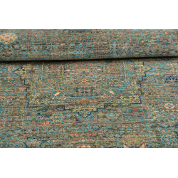 Tappeto Mamlouk Pakistan 79x122 Verde Petrolio