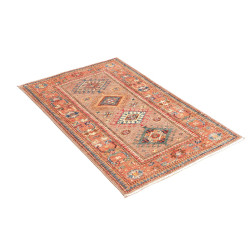 Tappeto Kazak Fine Pakistan 78x120 Marrone Terr