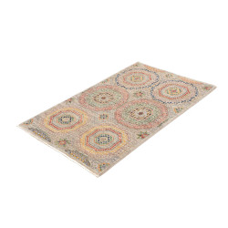 Tappeto Mamlouk Pakistan 79x124 Beige Blu Rosso