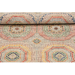 Tappeto Mamlouk Pakistan 79x124 Beige Blu Rosso