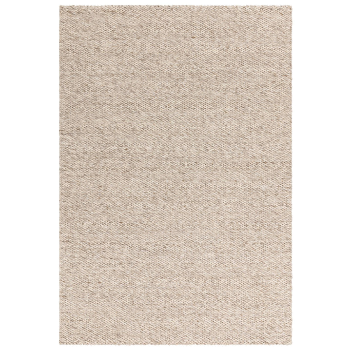 Tappeto Zander tinta unita beige naturale con sf
