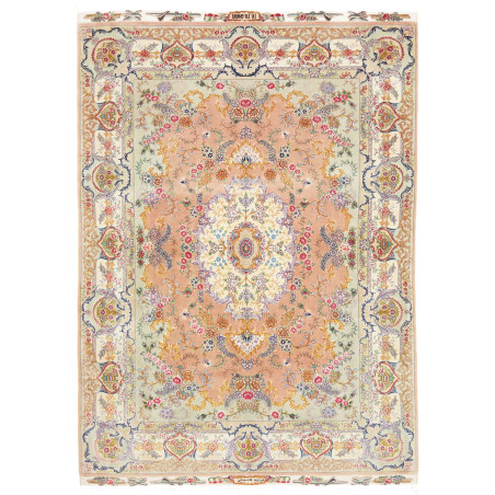 Tappeto Tabriz 70 Raj Persia 150x210 Pesca Salm