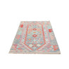 Rug Kilim Afghanistan 103x155 Light Blue Coral