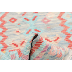Rug Kilim Afghanistan 103x155 Light Blue Coral