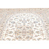 Tappeto Kashan Persia 200x305 Crema Beige Blu C