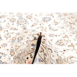Tappeto Kashan Persia 200x305 Crema Beige Blu C