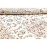 Tappeto Kashan Persia 200x305 Crema Beige Blu C
