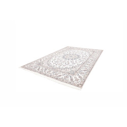 Tappeto Kashan Persia 197x300 Bianco Crema Beig