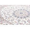 Tappeto Kashan Persia 197x300 Bianco Crema Beig