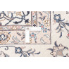 Tappeto Kashan Persia 197x300 Bianco Crema Beig