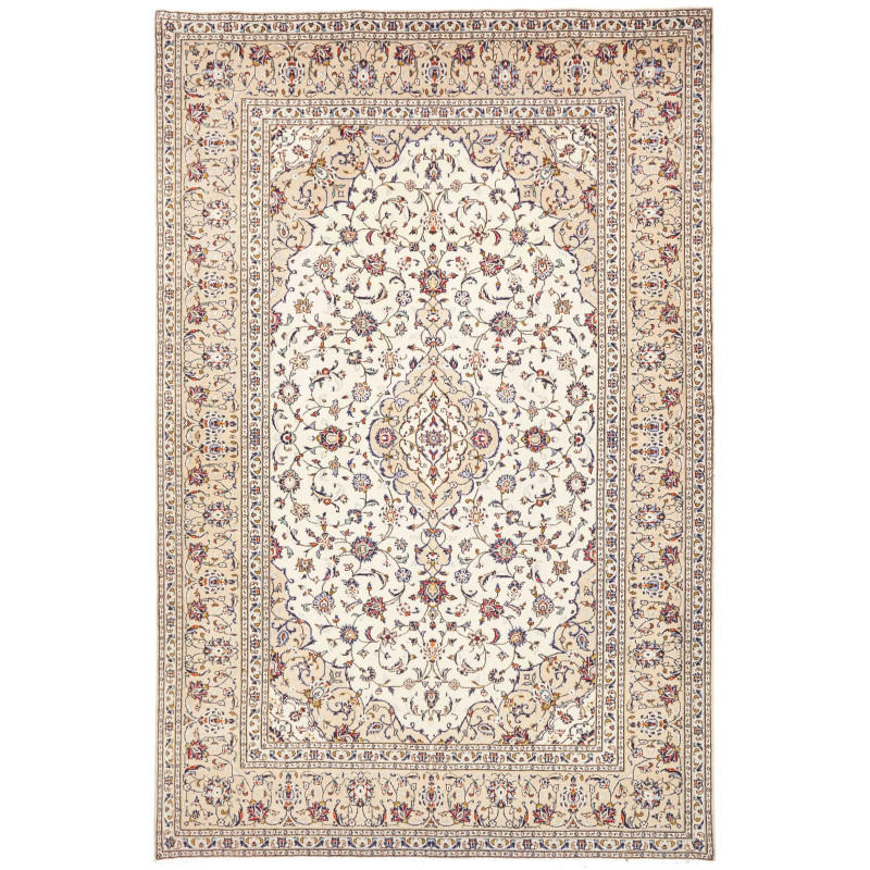 Tappeto Kashan Persia 197x300 Avorio Beige Ross